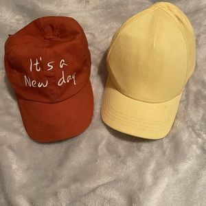 Toddler baseball cap hat bundle